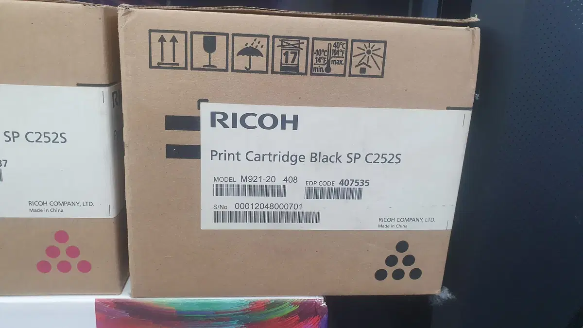 RICOH 리코, SP C252S ,SPC252SF, 토너 카트리지